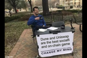 最好的链上社交不是Lens，而是Dune，最好的全链游戏不是Dark Forest，而是Uniswap