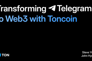 关于TON 和 @telegram 在 #TOKEN2049 上的主题演讲：通过Toncoin将Telegram转为Web3的入口